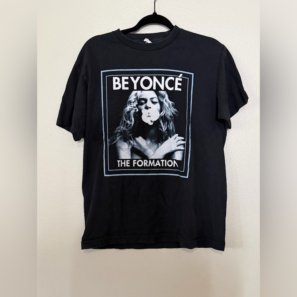Beyonce Formation World Tour 2016 Shirt - 2016 Tour Dates - Medium  Double Sided